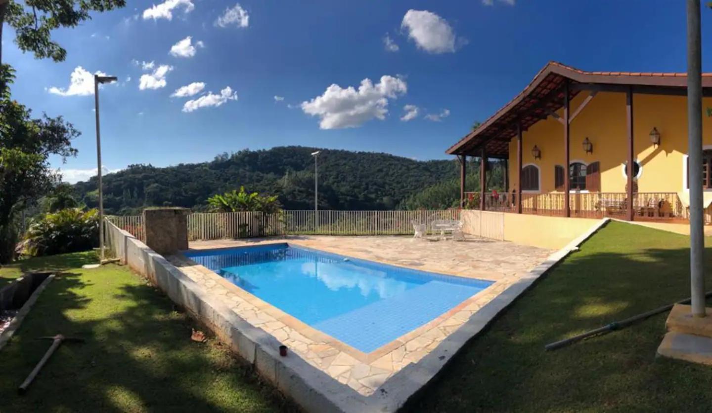 Recanto Atibaia Piscina, Area Gourmet E Vista Incrivel! ภายนอก รูปภาพ